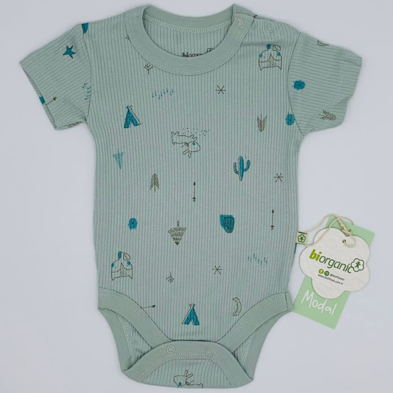 Babys Body Modal Happy Forest Organic Cotton